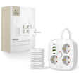 Prodlužovací kabel 3 zásuvky 2m TECHPROTEC PCS3X4 White