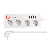 Smart prodlužovací kabel 4 zásuvky 1,6m KRUGER & MATZ Connect P6 WiFi Tuya