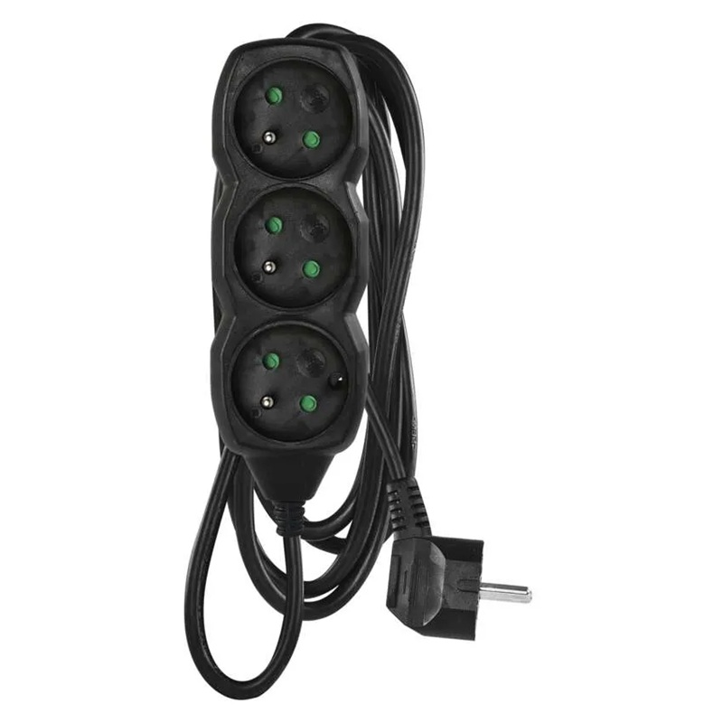 Prodlužovací přívod 3 zásuvky 3m EMOS PC0313R