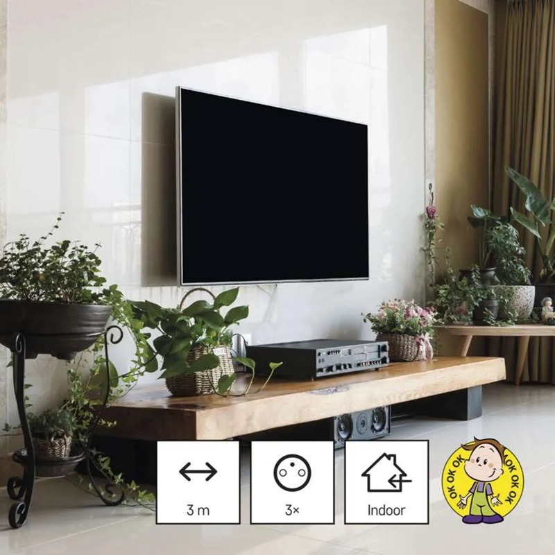 Prodlužovací přívod 3 zásuvky 3m EMOS PC0313R