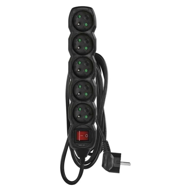 Prodlužovací přívod 5 zásuvek 2m EMOS PC1512
