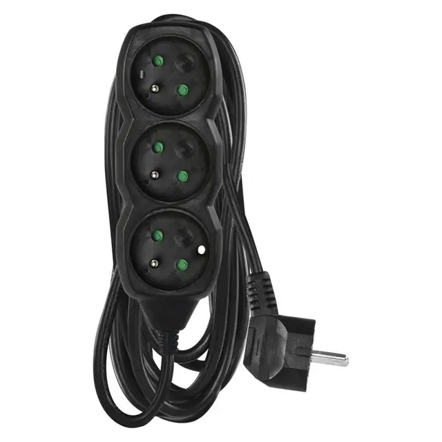 Prodlužovací přívod 3 zásuvky 5m EMOS PC0315R