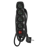 Prodlužovací přívod 4 zásuvky 3m EMOS PC1413R