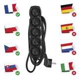 Prodlužovací přívod 5 zásuvek 3m EMOS PC0513R