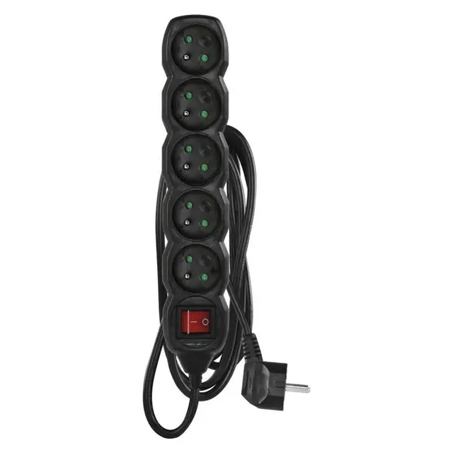 Prodlužovací přívod 5 zásuvek 3m EMOS PC1513R