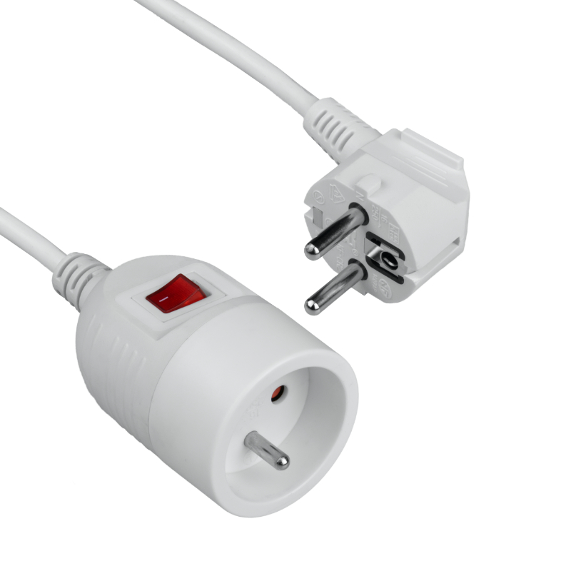 Prodlužovací kabel 1 zásuvka 3m DPM PS63W