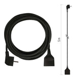 Prodlužovací kabel 1 zásuvka EMOS PC0115R 5m