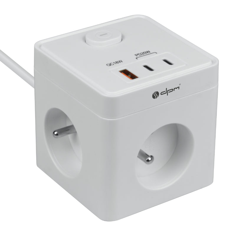 Prodlužovací kabel DPM FMP3114 bílý