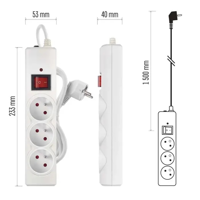 Přepěťová ochrana EMOS P54013