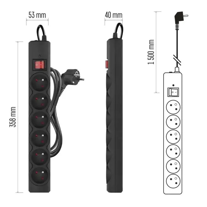 Přepěťová ochrana EMOS P54018
