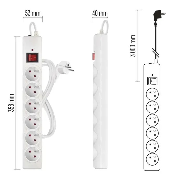 Přepěťová ochrana EMOS P54016