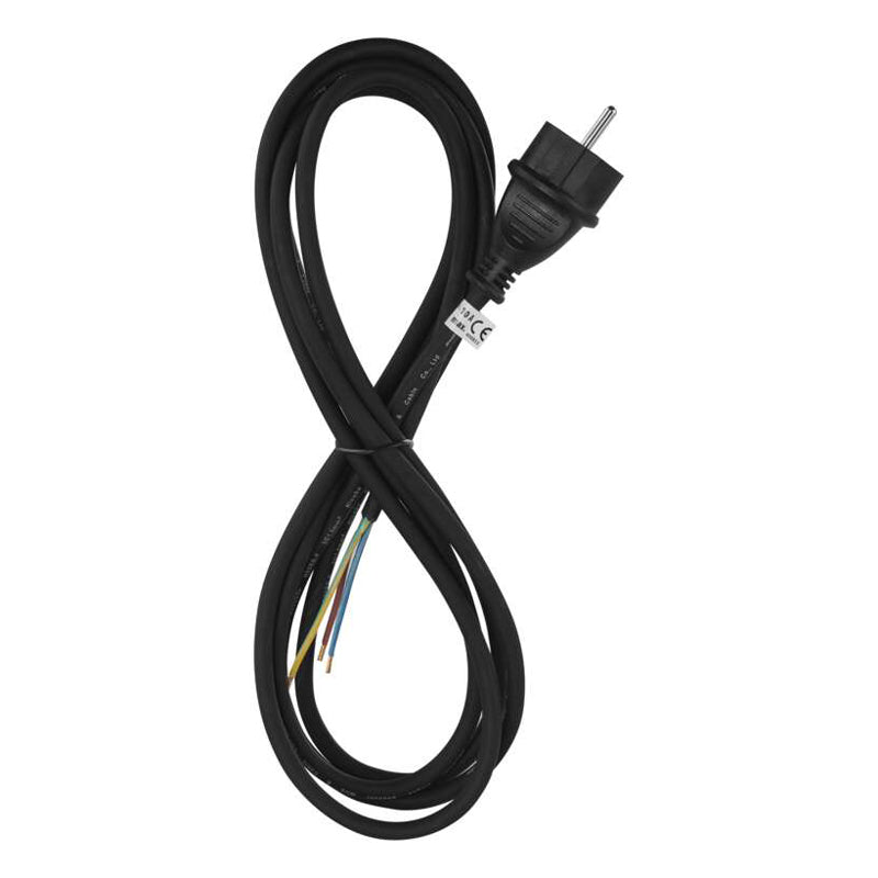 Flexo šňůra gumová 3x1,0mm2 3m černá EMOS S03130