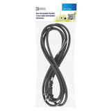 Flexo šňůra gumová 2x1,5mm2 3m černá EMOS S03330