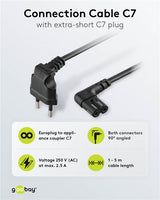 Kabel napájecí GOOBAY 73019 2m