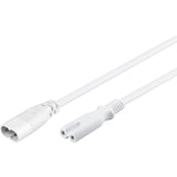 Kabel prodlužovací C7/C8 GOOBAY 97200 2m White