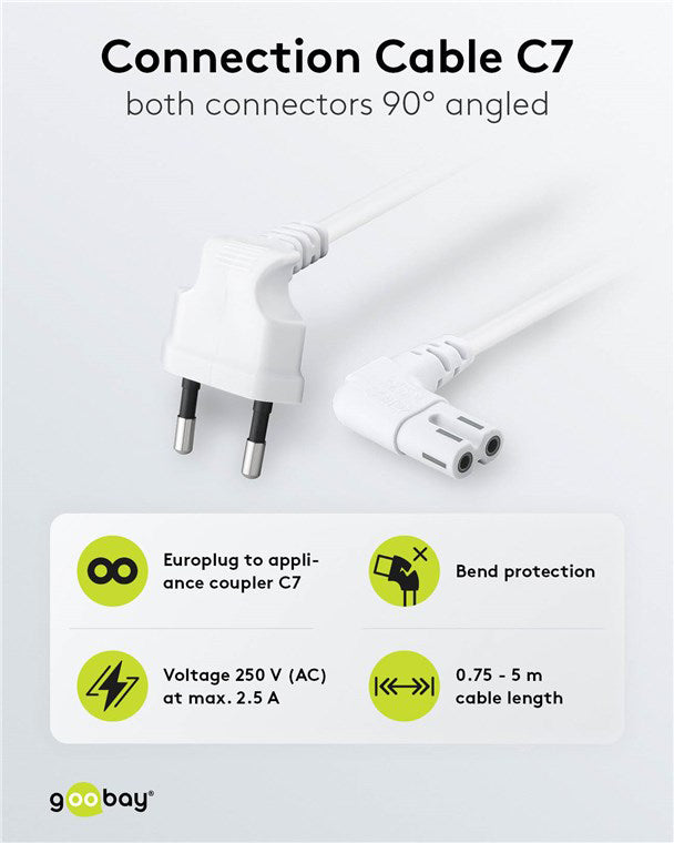 Kabel napájecí GOOBAY 97356 3m