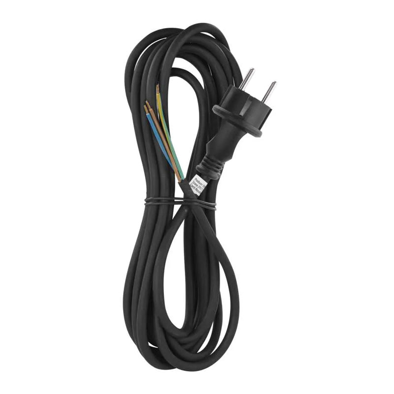 Flexo šňůra guma/neopren 3x1,0mm2 5m černá EMOS S03150N