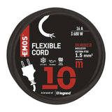 Flexo šňůra guma/neopren 3x1,5mm2 10m černá EMOS S03210N