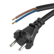 Flexo šňůra guma/neopren 2x1,0mm2 5m černá EMOS S03050N