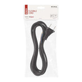Flexo šňůra guma/neopren 2x1,0mm2 5m černá EMOS S03050N