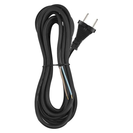 Flexo šňůra gumová 2x1,5mm2 5m černá EMOS S03350