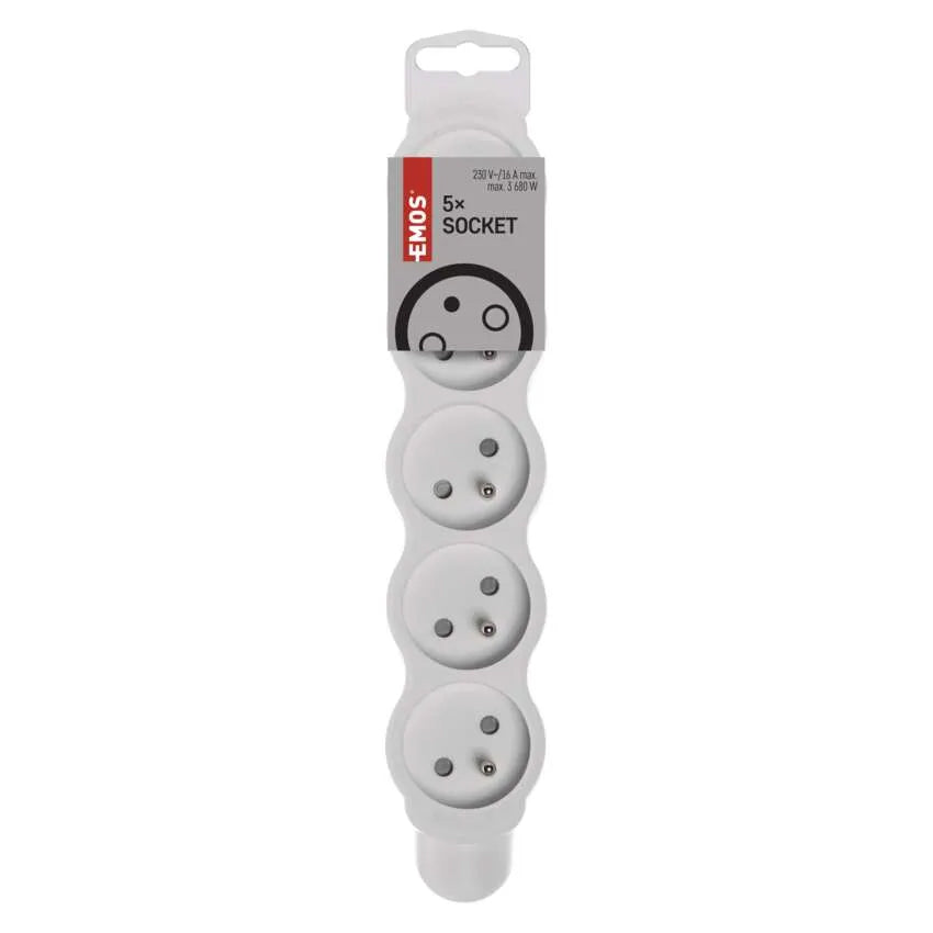 Zásuvka EMOS P0500N 5 zásuvek