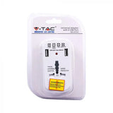 Adaptér cestovní V-TAC 8704 univerzální