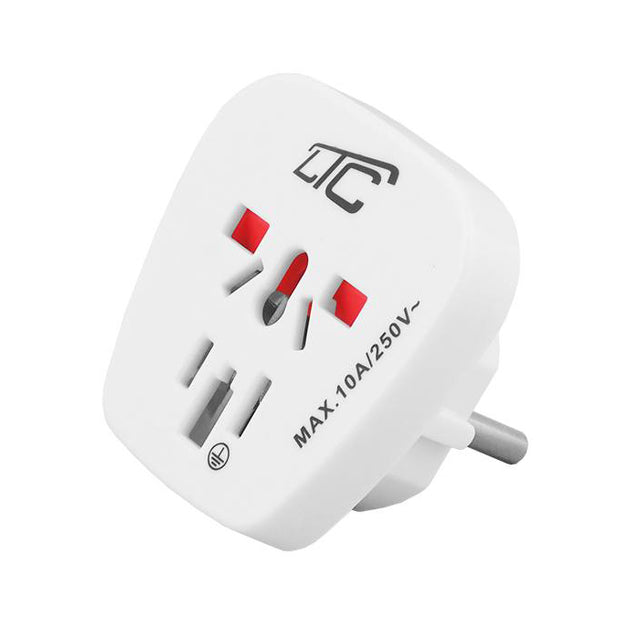 Adaptér cestovní LTC LX6032 univerzální z ČR pro 150 zemí