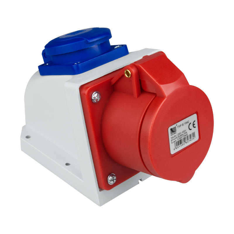 Zásuvka DPM 5p 16A 250/400V IP44 WS-GS-5-16A-230