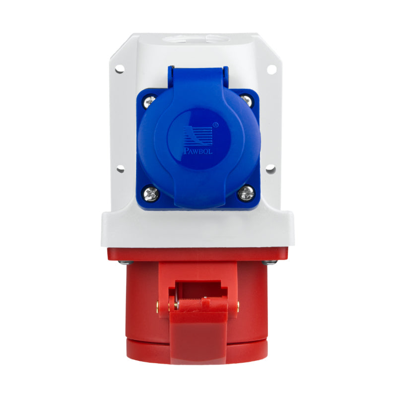 Zásuvka DPM 5p 16A 250/400V IP44 WS-GS-5-16A-230