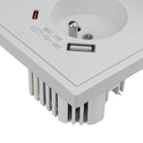 Zásuvka DPM MOXY MOX1036W bílá