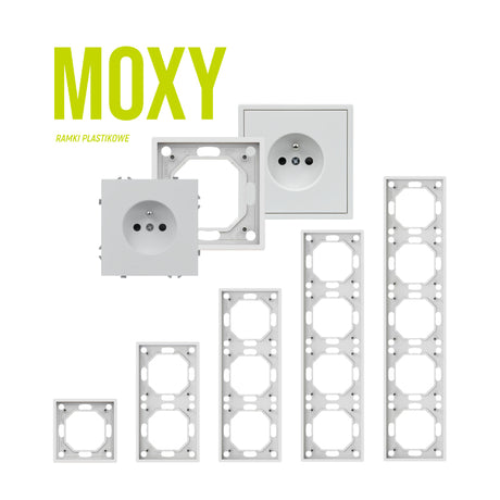 Zásuvka DPM MOXY MOX1011W bílá