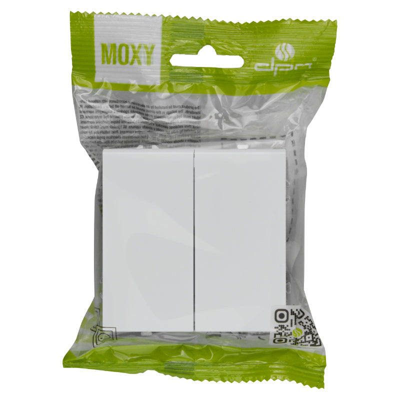 Vypínač DPM MOXY MOX1008W bílý