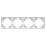 Rámeček čtyřnásobný DPM MOXY MOX1004W bílý