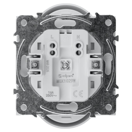 Dvojzásuvka DPM MOXY MOX1029W bílá