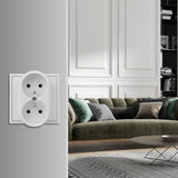 Dvojzásuvka DPM MOXY MOX1029W bílá