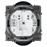 Dvojzásuvka DPM MOXY MOX1029B černá