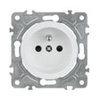 Zásuvka ELECTROMALT OVAL OVA1011W bílá
