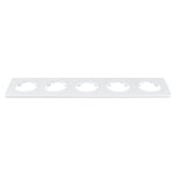 Rámeček pětinásobný ELECTROMALT OVAL OVA1005W bílý