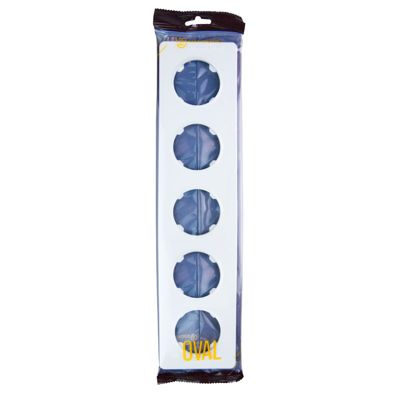 Rámeček pětinásobný ELECTROMALT OVAL OVA1005W bílý