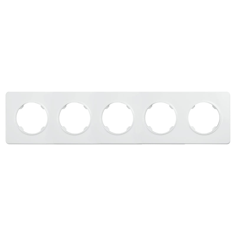Rámeček pětinásobný ELECTROMALT OVAL OVA1005W bílý
