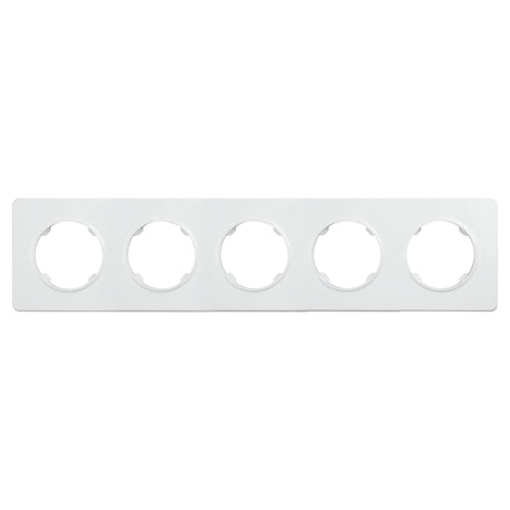 Rámeček pětinásobný ELECTROMALT OVAL OVA1005W bílý