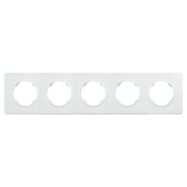 Rámeček pětinásobný ELECTROMALT OVAL OVA1005W bílý