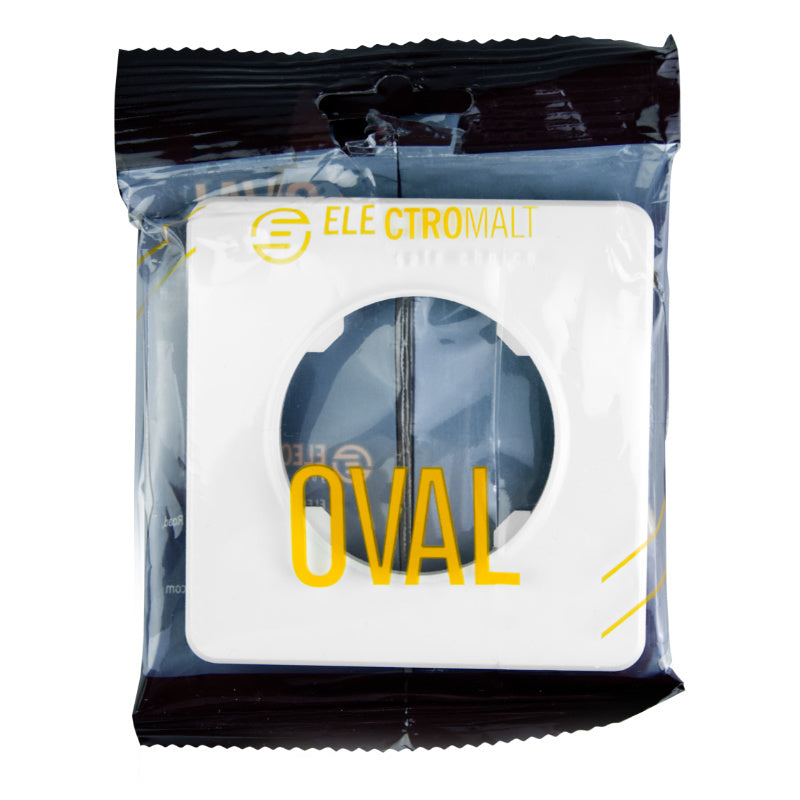 Rámeček ELECTROMALT OVAL OVA1001W bílý