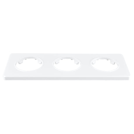 Rámeček trojnásobný ELECTROMALT OVAL OVA1003W bílý