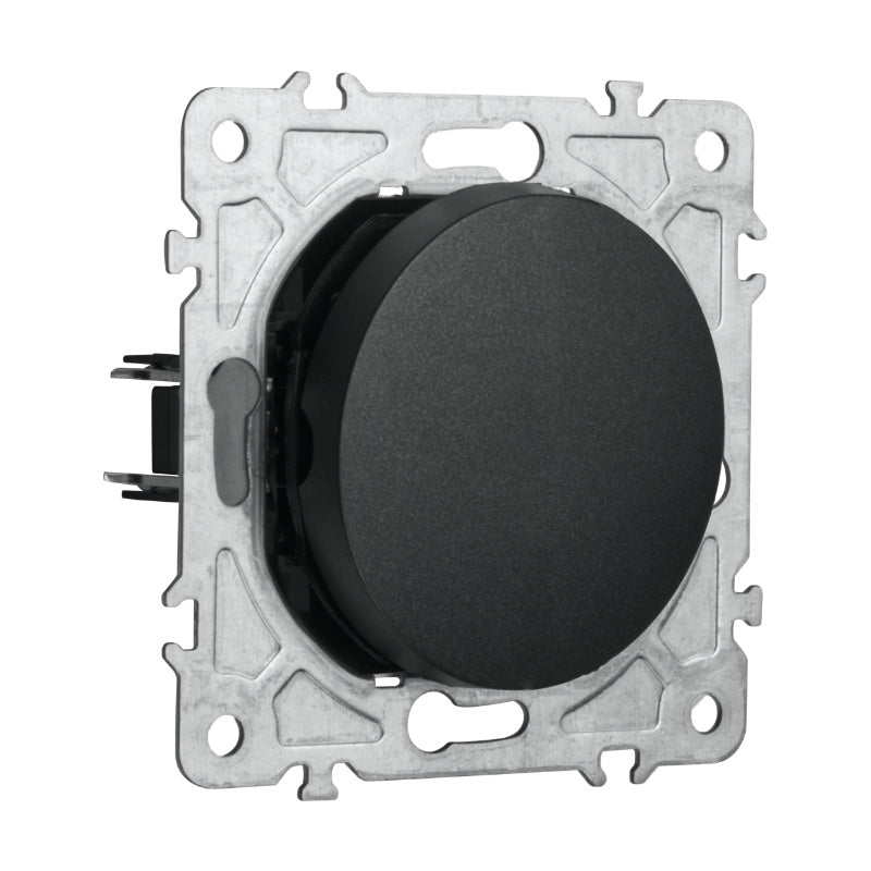 Vypínač ELECTROMALT OVAL OVA1021B černý