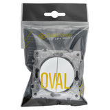 Vypínač ELECTROMALT OVAL OVA1008W bílý
