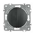 Vypínač ELECTROMALT OVAL OVA1008B černý