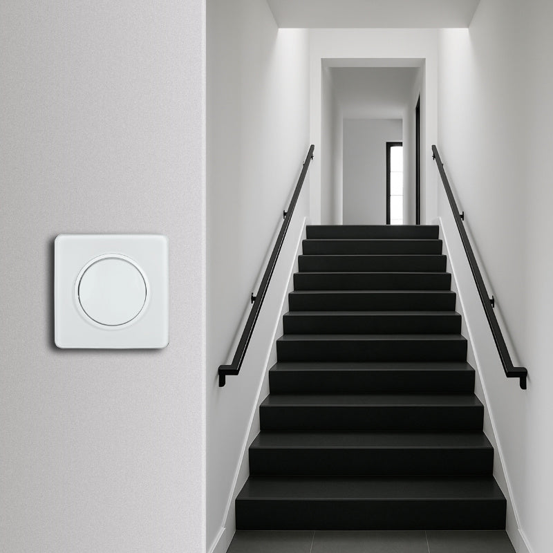 Vypínač ELECTROMALT OVAL OVA1007W bílý