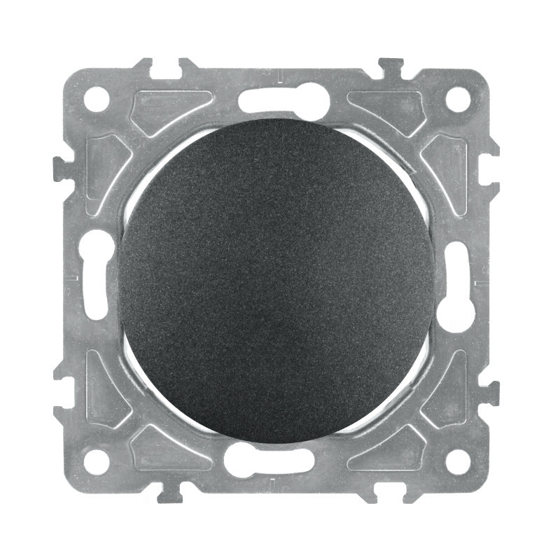 Vypínač ELECTROMALT OVAL OVA1007B černý